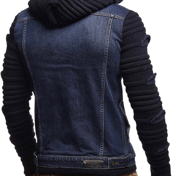Denim Jacket with hood - Picture 3 of 5